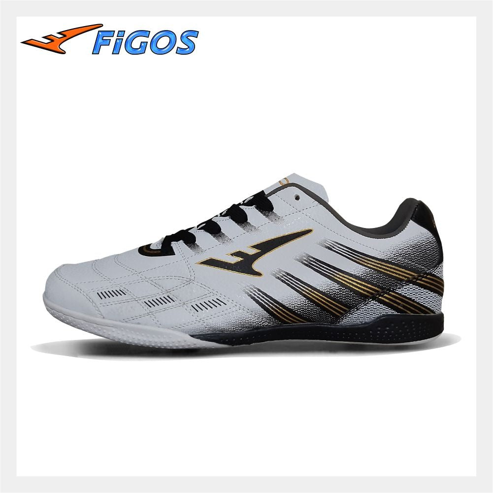 FIGOS Genk2 Plus Wave White Futsal Shoes