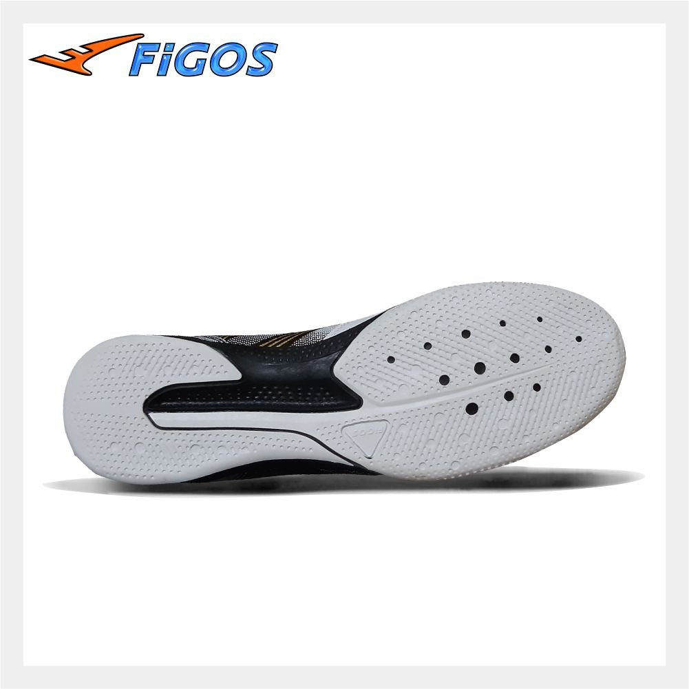 FIGOS Genk2 Plus Wave White Futsal Shoes