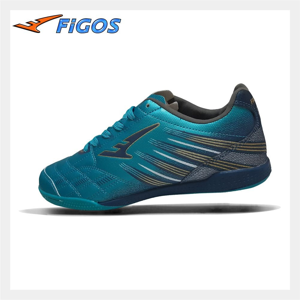 FIGOS Genk2 Plus Wave Turquoise Futsal Shoes