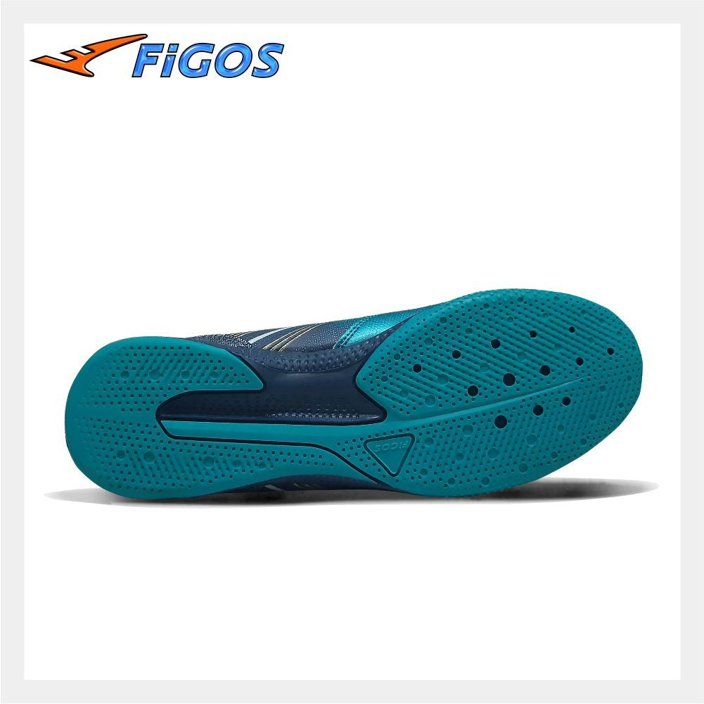 FIGOS Genk2 Plus Wave Turquoise Futsal Shoes