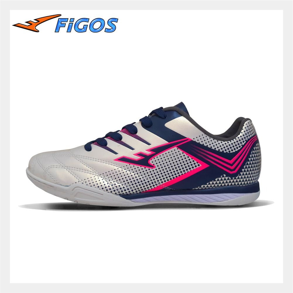 FIGOS Pro Beveren Chameleon Pearl White Futsal Shoes
