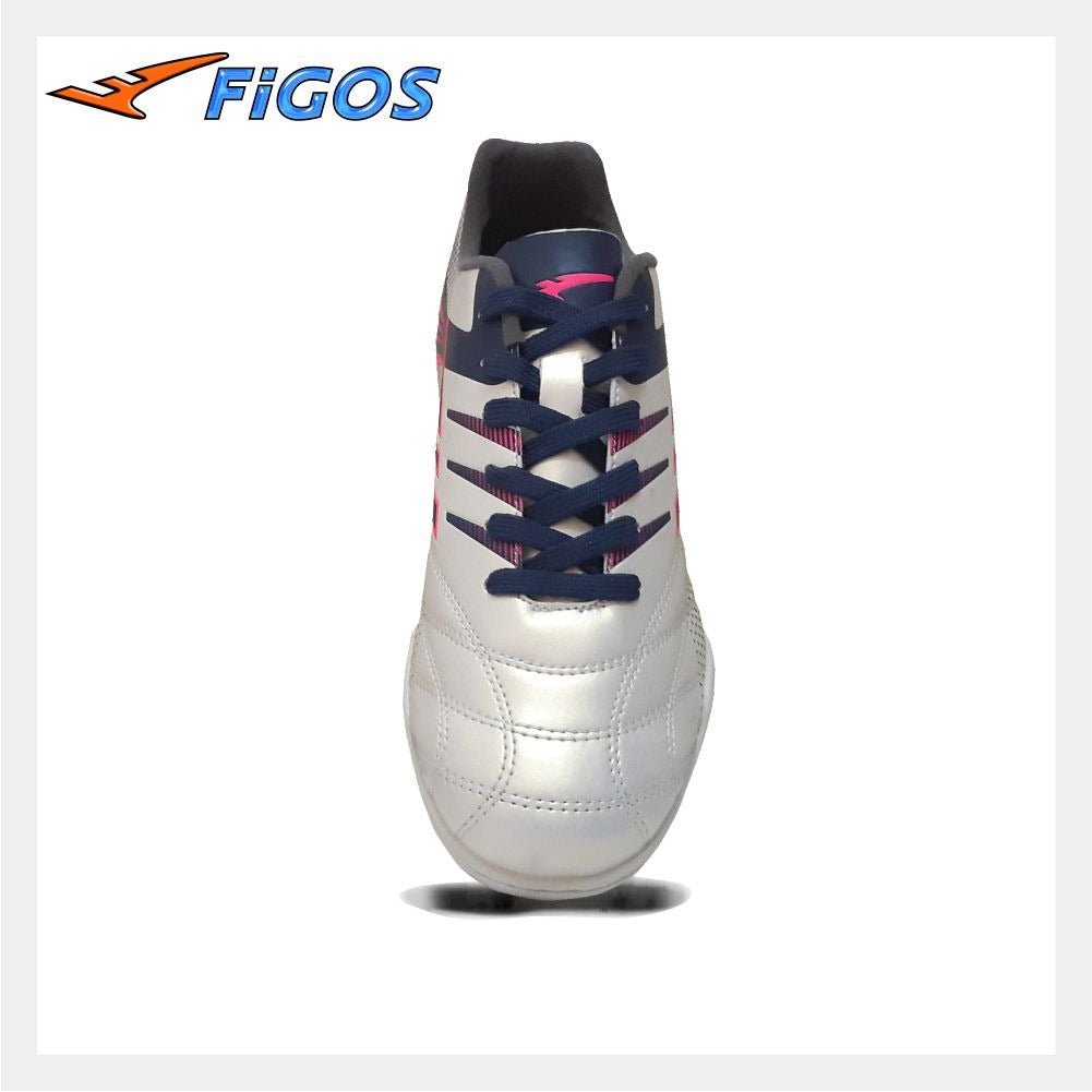 FIGOS Pro Beveren Chameleon Pearl White Futsal Shoes