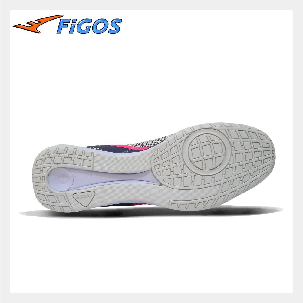 FIGOS Pro Beveren Chameleon Pearl White Futsal Shoes