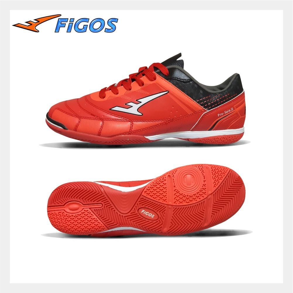 FIGOS Pro Sala ll Fierce Red Futsal Shoes