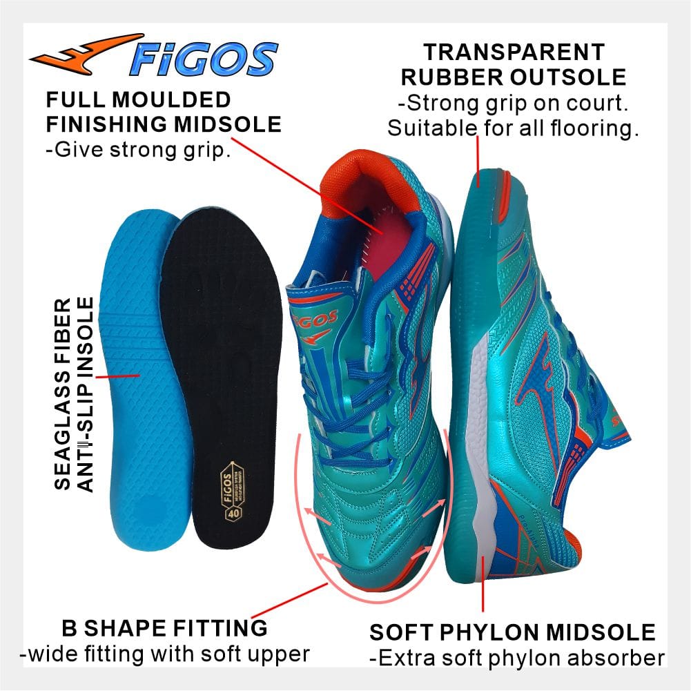 FIGOS Pro Alpha Futsal Unisex For Men