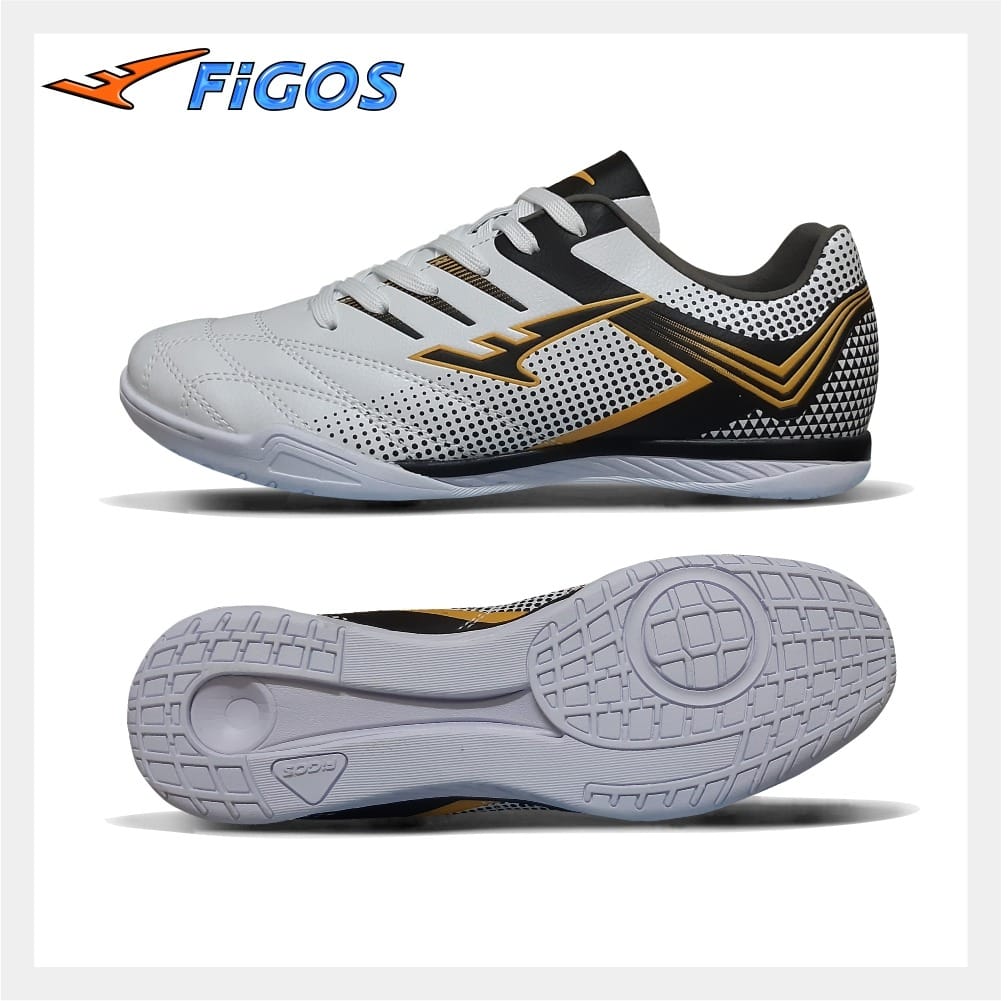 FIGOS Pro Beveren Elite White Force Futsal Shoes