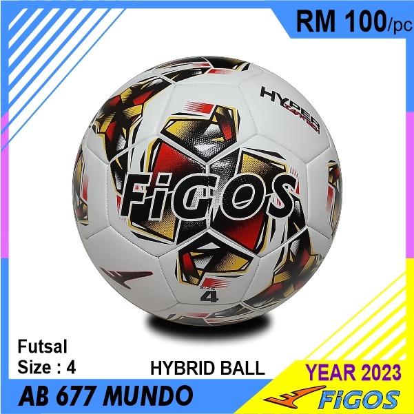 FIGOS Premium Futsal Ball Mundo Hybrid
