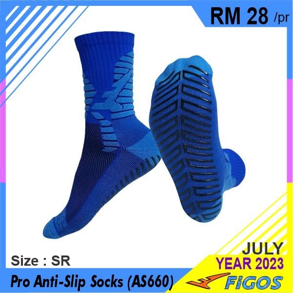 FIGOS Pro Anti Slip Socks For Unisex AS660