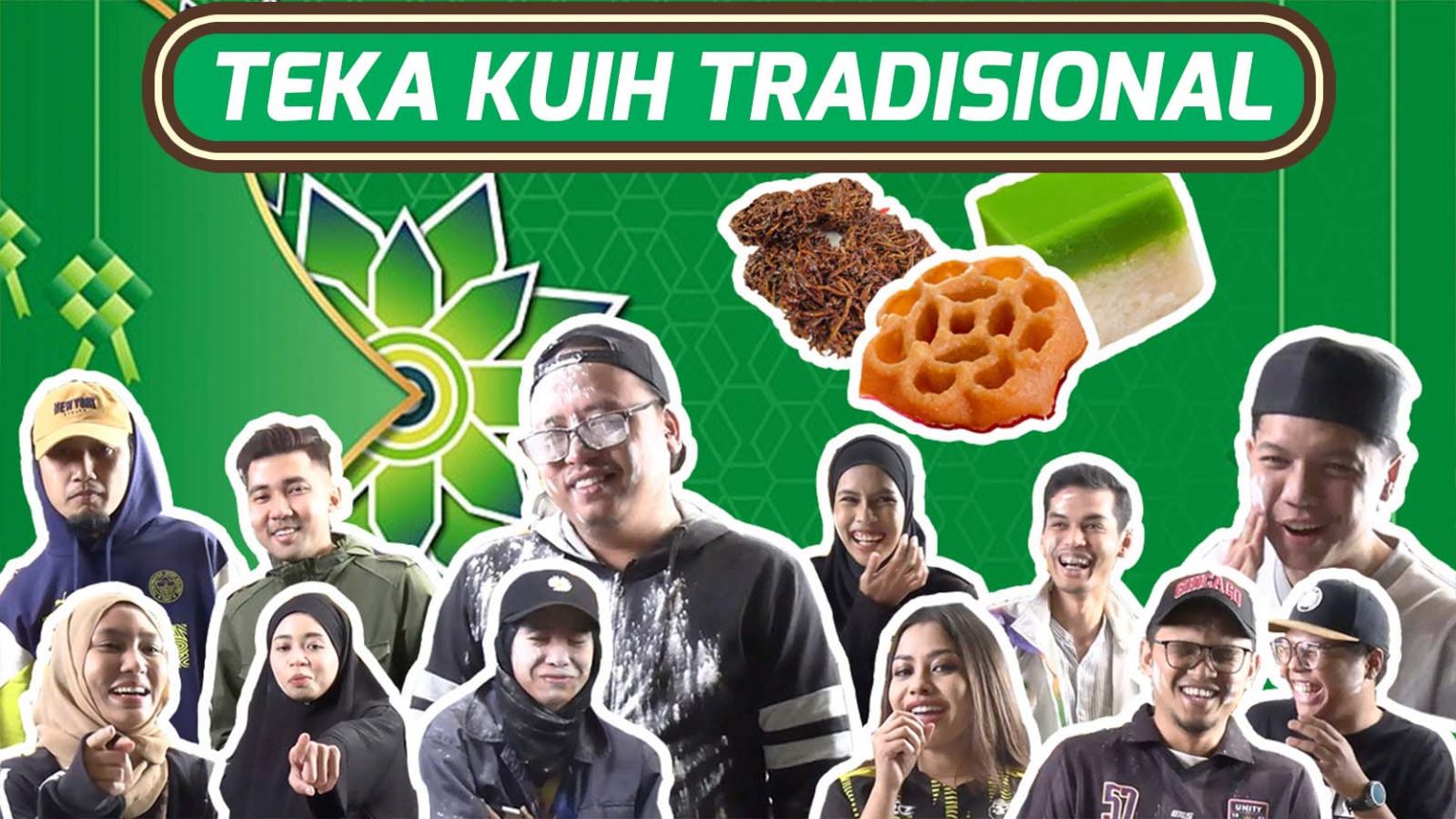 Teka kuih tradisional? | RAYA SHOW HM – Harimau Malaya