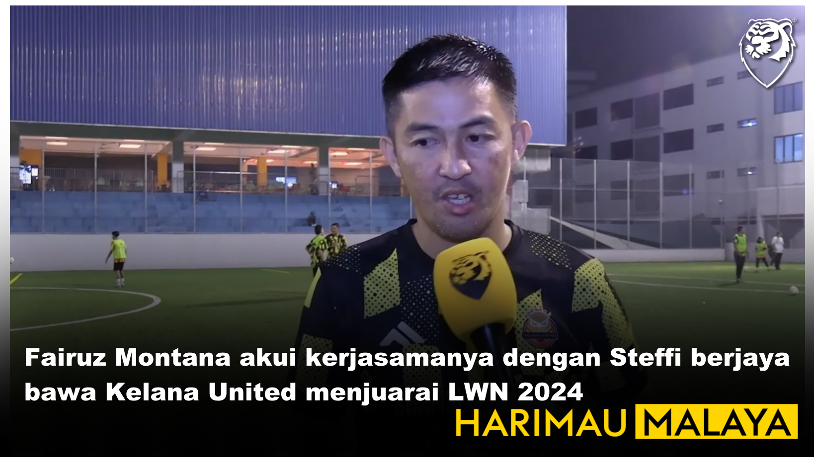 Fairuz Montana akui kerjasamanya dengan Steffi berjaya bawa Kelana United menjuarai LWN 2024