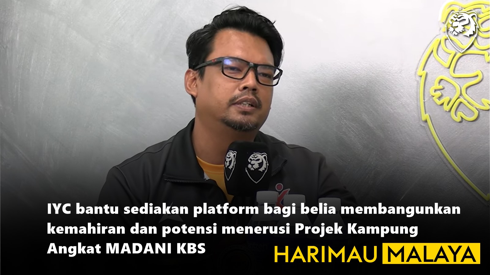 IYC bantu sediakan platform bagi belia membangunkan kemahiran dan potensi menerusi Projek Kampung Angkat MADANI KBS