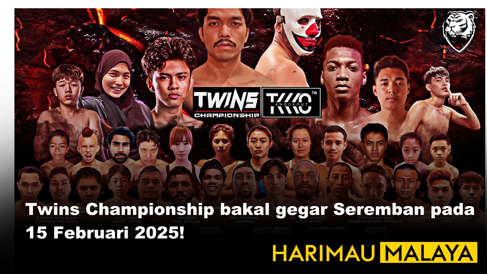 Twins Championship bakal gegar Seremban Prima Mall pada 15 Februari 2025!