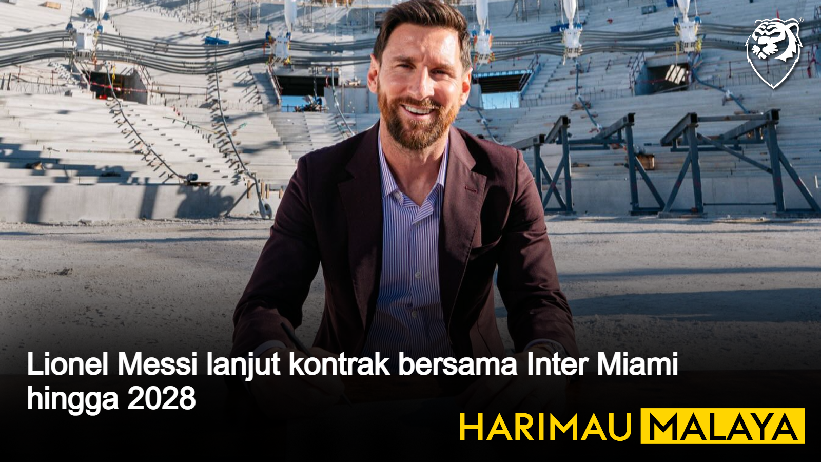 Lionel Messi lanjut kontrak bersama Inter Miami hingga 2028