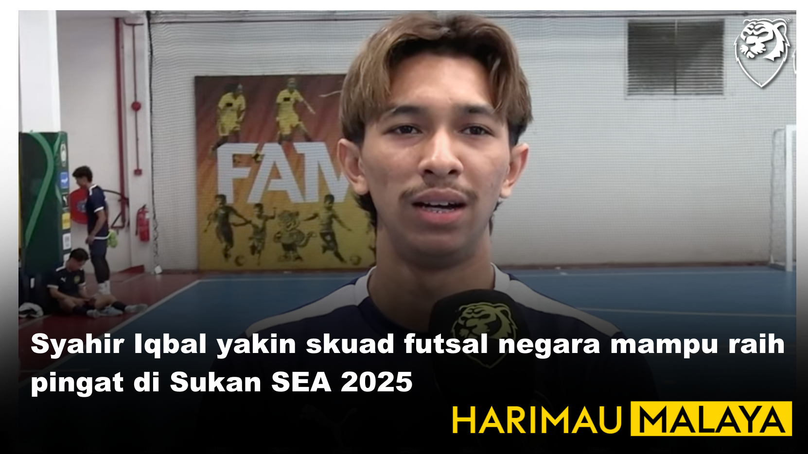 Syahir Iqbal yakin skuad futsal negara mampu raih pingat di Sukan SEA 2025