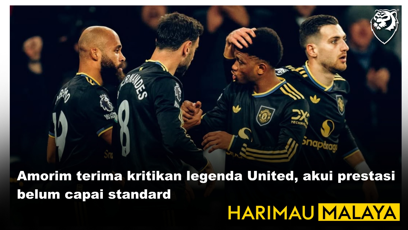 Amorim terima kritikan legenda United, akui prestasi belum capai standard